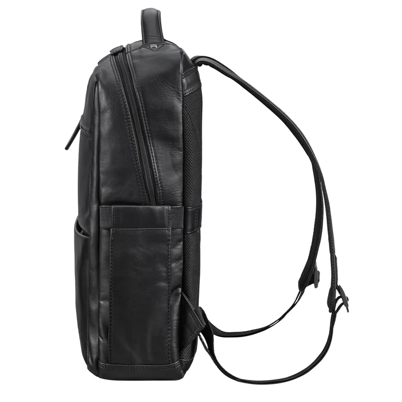 "Nordico" Businessrucksack Herren Groß Leder - Laptopfach 16 Zoll