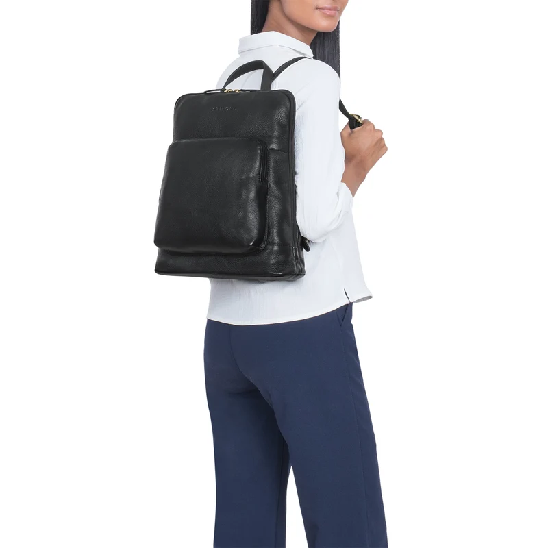 "Celia" Stylisher Leder-Rucksack Damen Echtleder Vintage Mittel-Groß