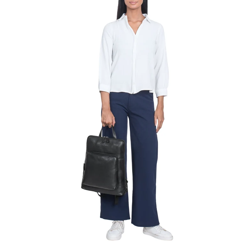 "Celia" Stylisher Leder-Rucksack Damen Echtleder Vintage Mittel-Groß