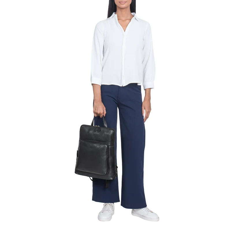 "Celia" Stylisher Leder-Rucksack Damen Echtleder Vintage Mittel-Groß