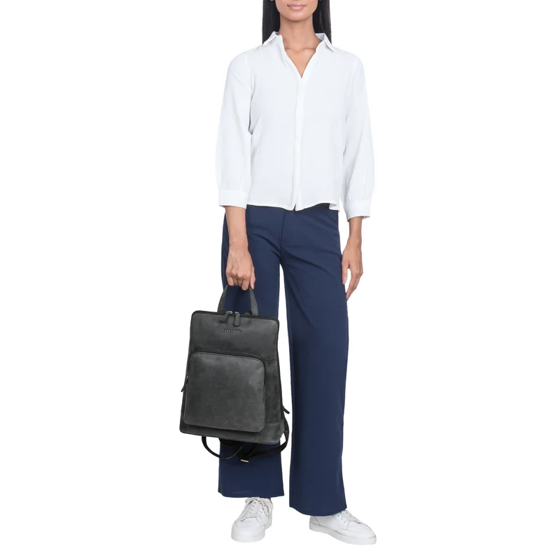"Celia" Stylisher Leder-Rucksack Damen Echtleder Vintage Mittel-Groß