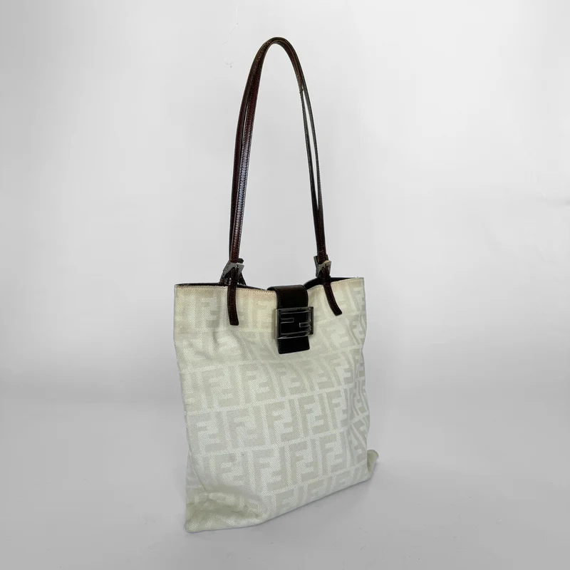 Fendi Schoudertas Zucca Canvas