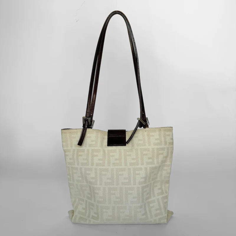 Fendi Schoudertas Zucca Canvas