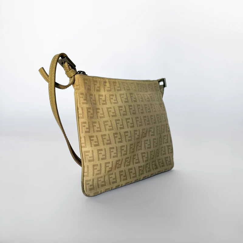 Fendi FF Umhängetasche Zucca Canvas