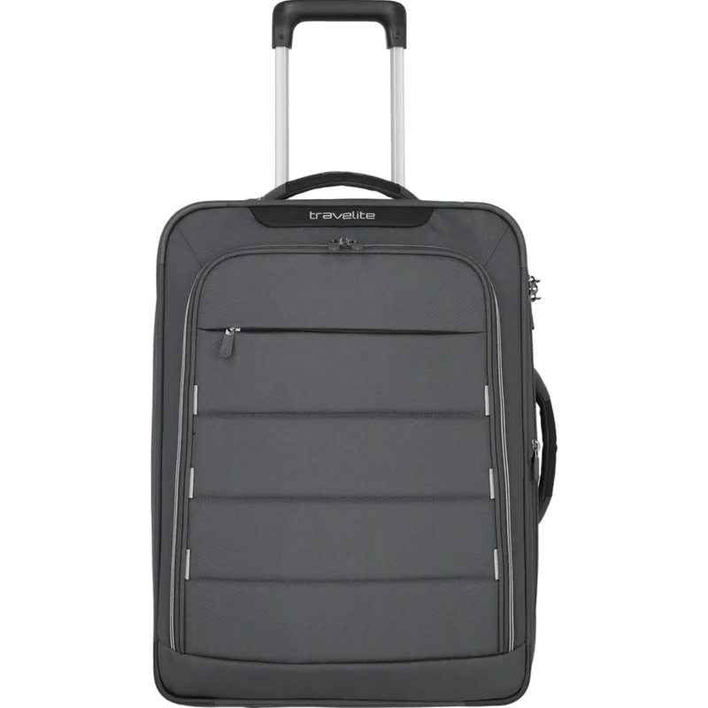 Travelite Skaii 2-Rollen Kabinentrolley 55 cm -Gipfelgrau