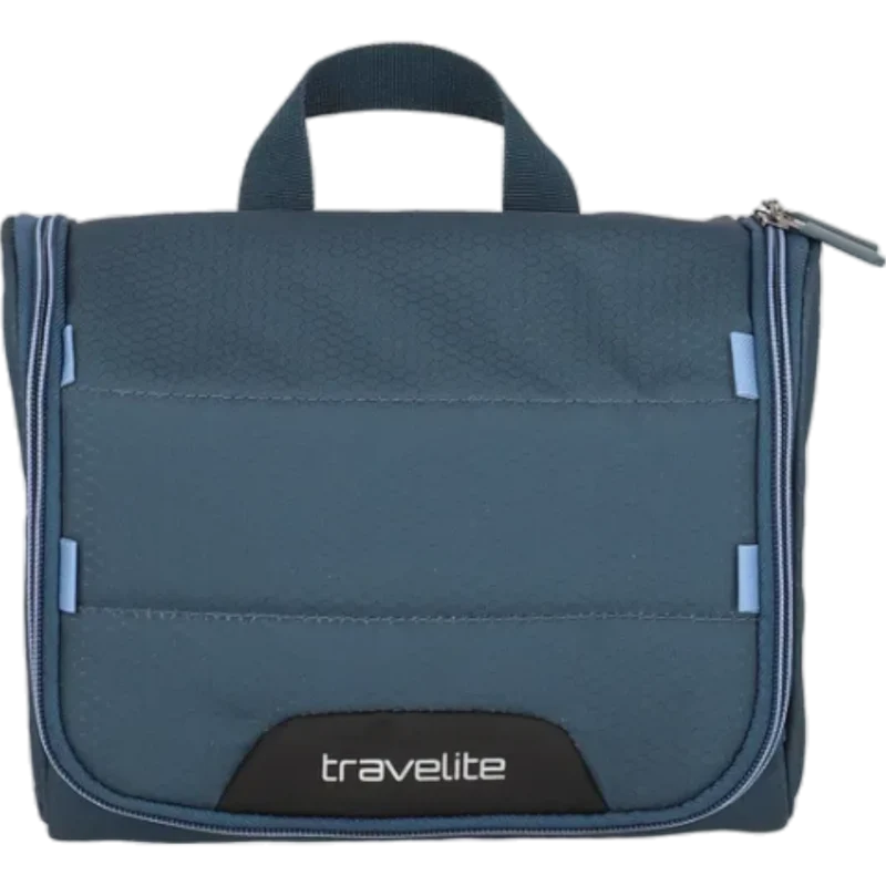 Travelite Skaii Kulturtasche zum aufhängen 23 cm -Panoramablau