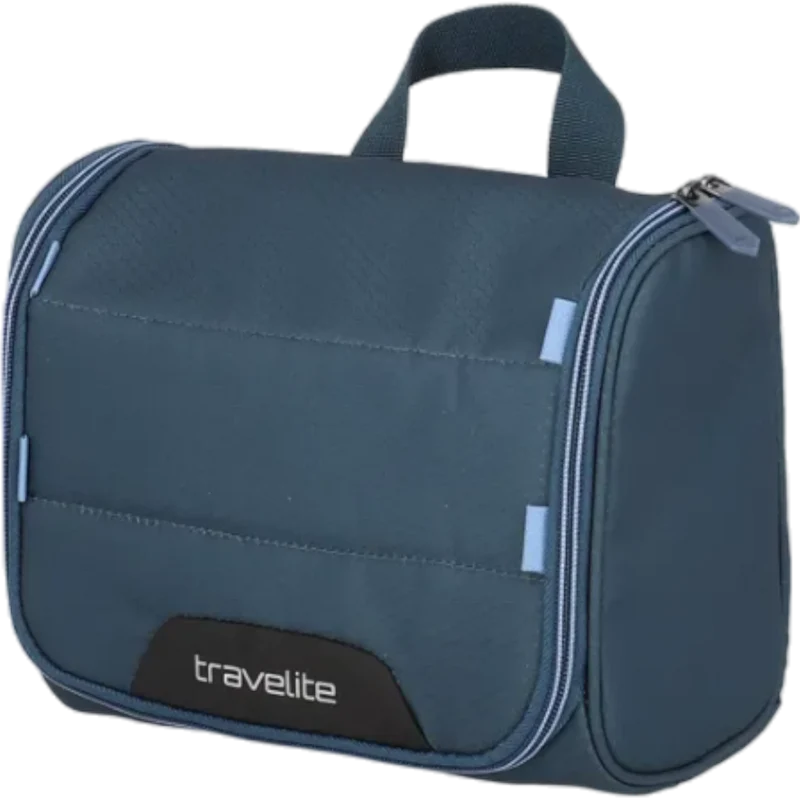 Travelite Skaii Kulturtasche zum aufhängen 23 cm -Panoramablau