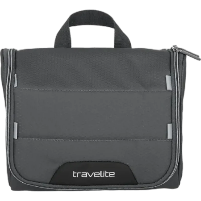 Travelite Skaii Kulturtasche zum aufhängen 23 cm -Gipfelgrau