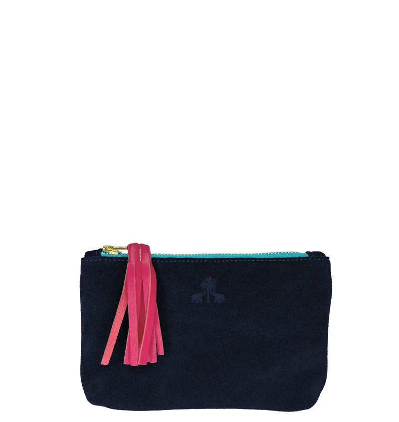 Pouch SUSAN -Navy- Türkis