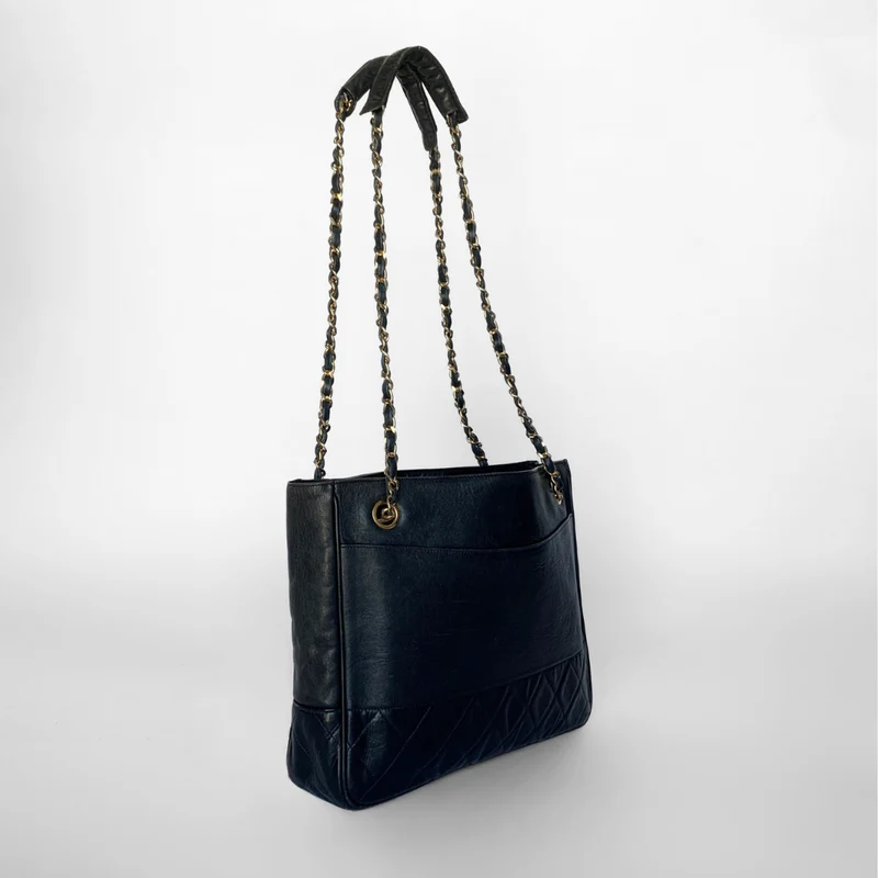 Chanel Shopper Lammleder