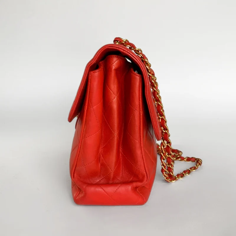 Chanel Classic Flap Bag Maxi Lamsleren Leer (Limited Edition)