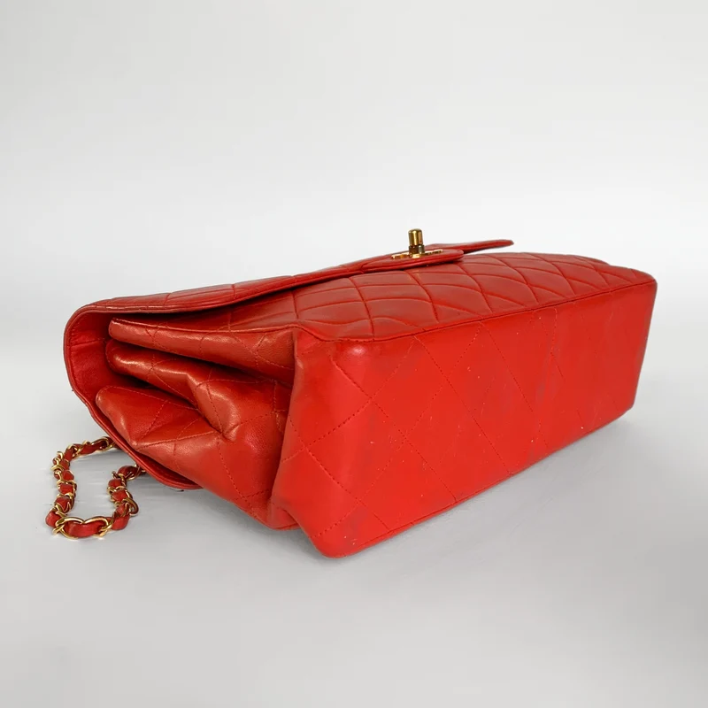 Chanel Classic Flap Bag Maxi Lamsleren Leer (Limited Edition)