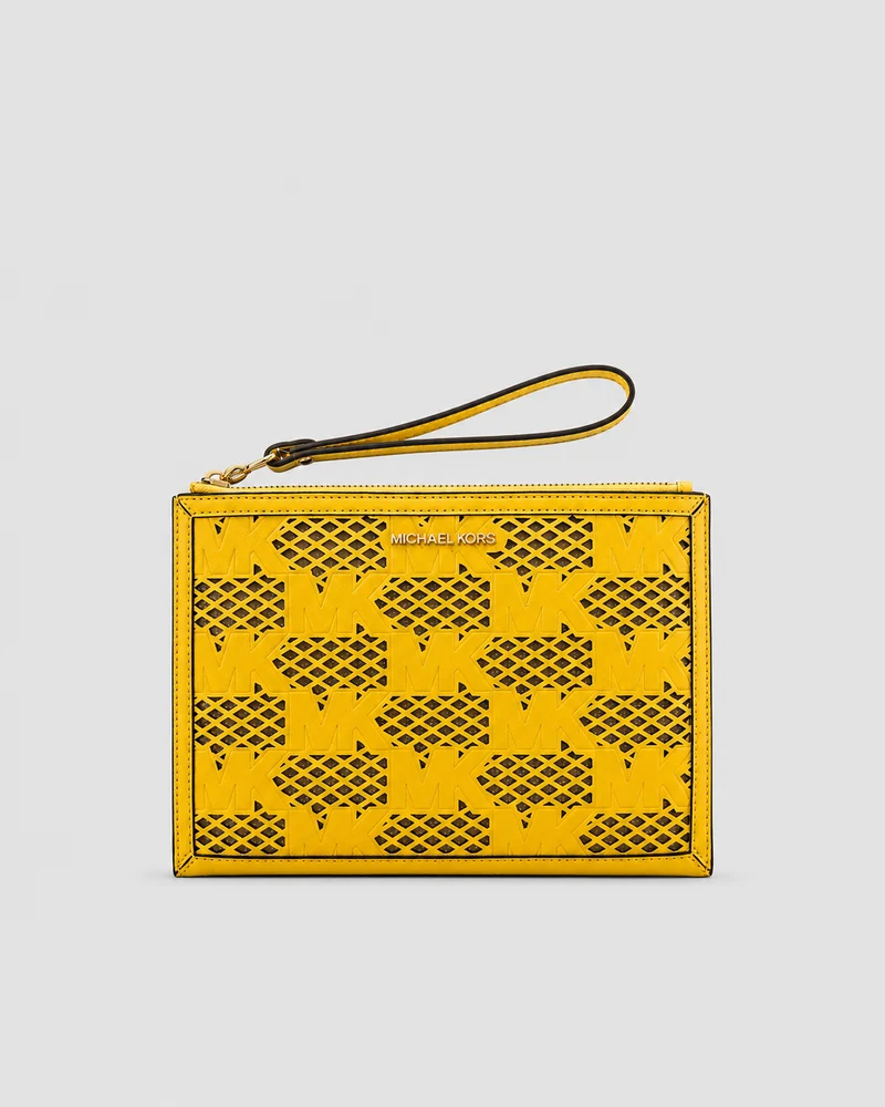 Michael Kors Clutch in gelb