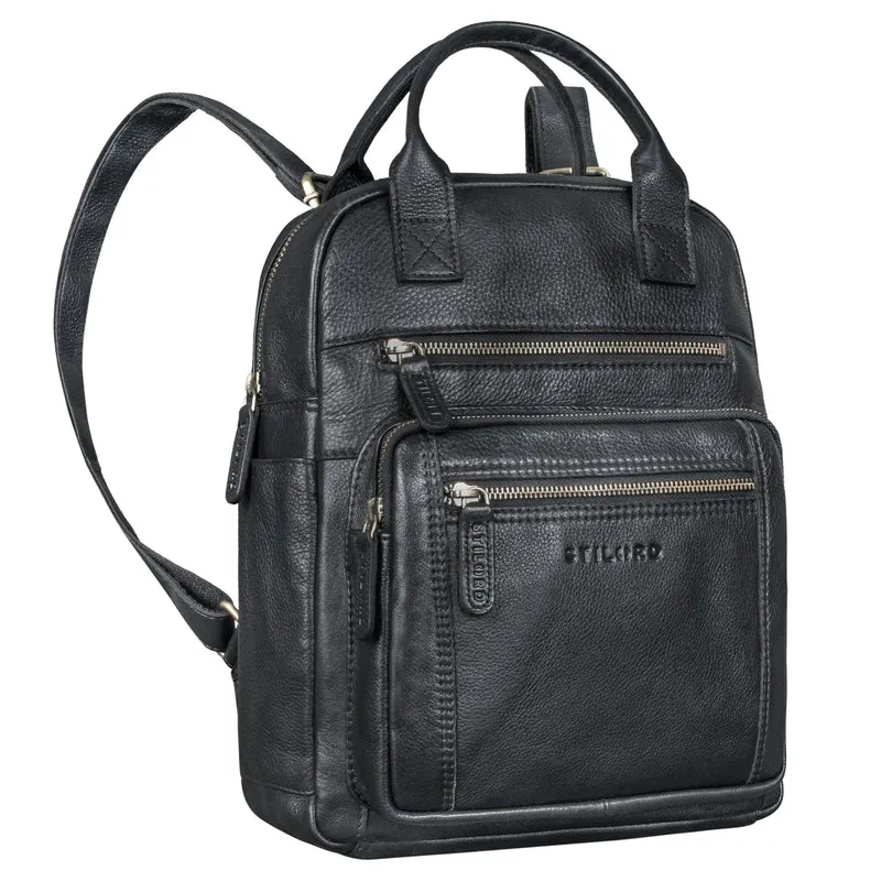 "Zane" Freizeit-Rucksack Damen Leder Mittel-Groß