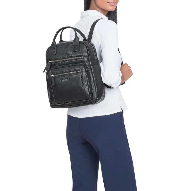 "Zane" Freizeit-Rucksack Damen Leder Mittel-Groß