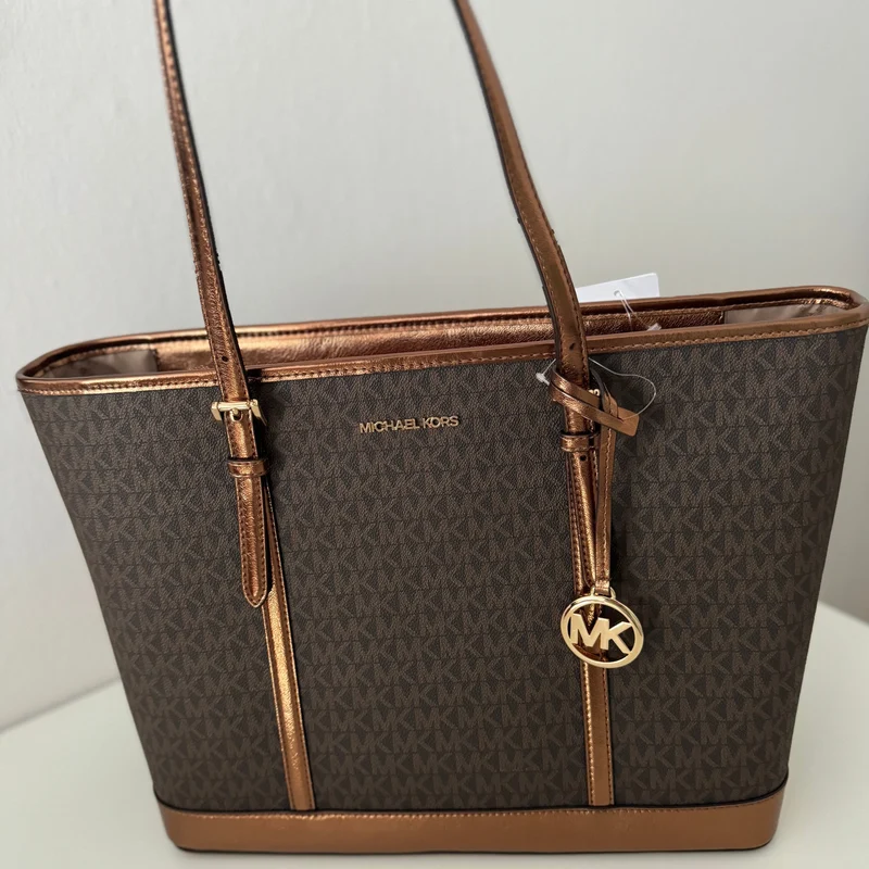 Michael Kors Shopper metallic Brown