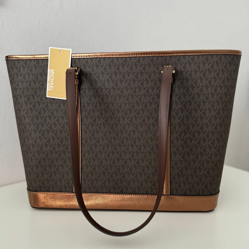 Michael Kors Shopper metallic Brown