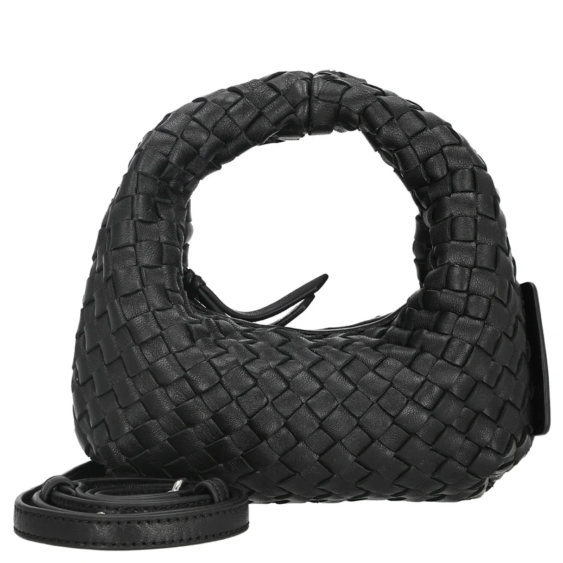 Les Visionnaires Greta Micro Weave Silky - Henkeltasche 20 cm (black)