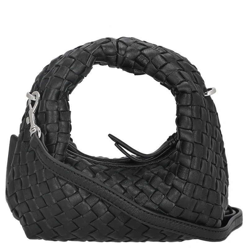 Les Visionnaires Greta Micro Weave Silky - Henkeltasche 20 cm (black)