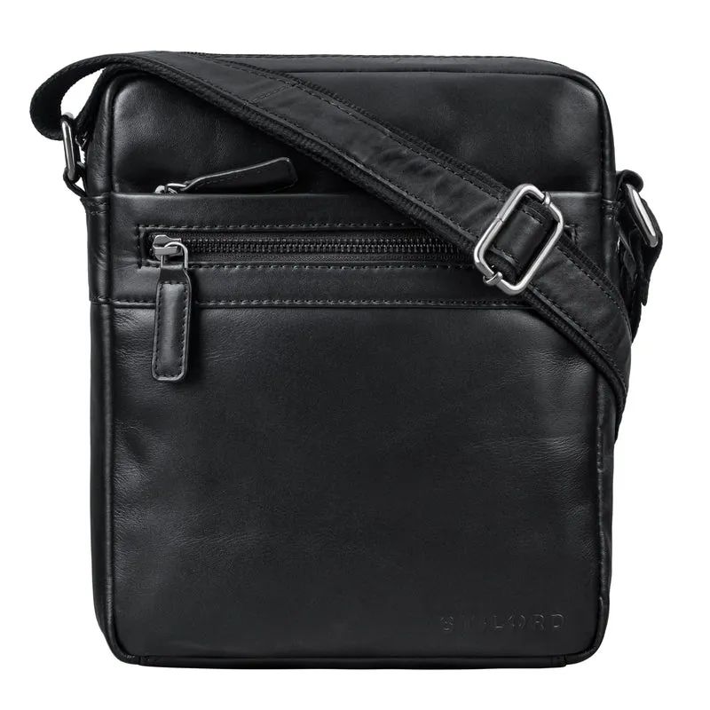 “Oli” Vintage Männerhandtasche Leder Klein für Tablet bis 11 Zoll