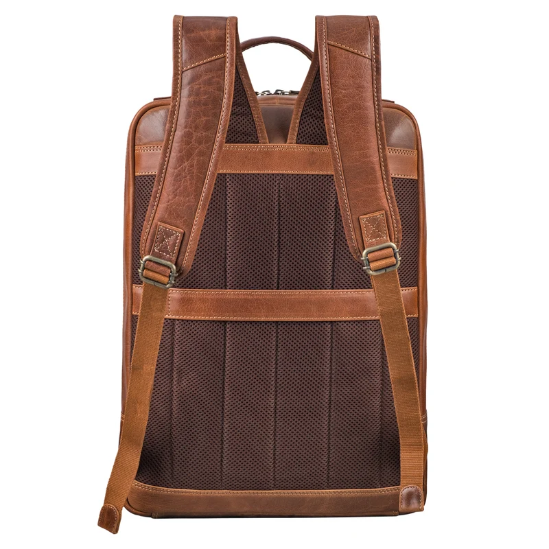 "Christian" XL Business-Rucksack Herren & Damen Leder Laptop 15 - 17,3"