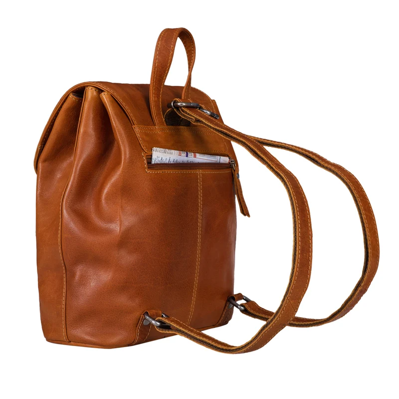 B-WARE "Fiona" Daypack Rucksack Damen Leder