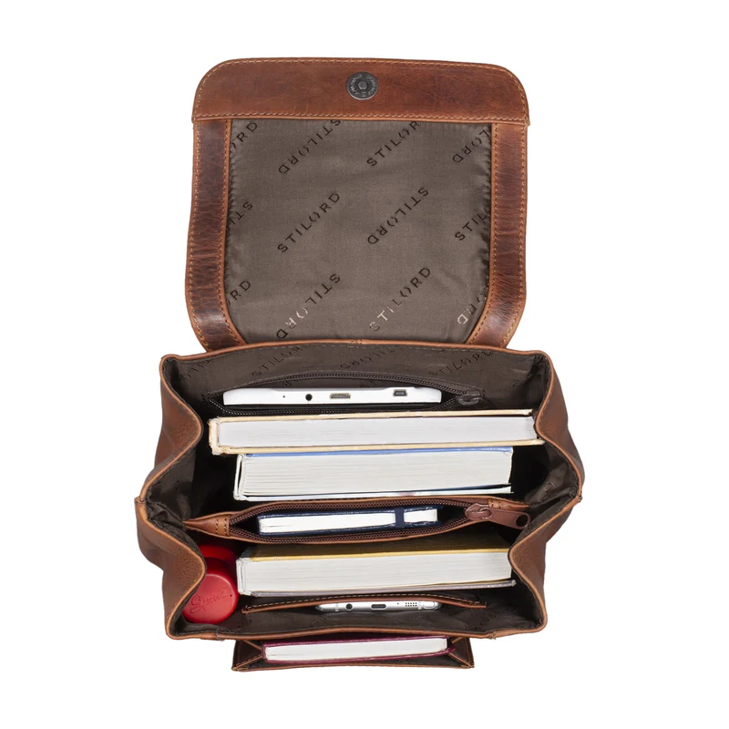 B-WARE "Fiona" Daypack Rucksack Damen Leder