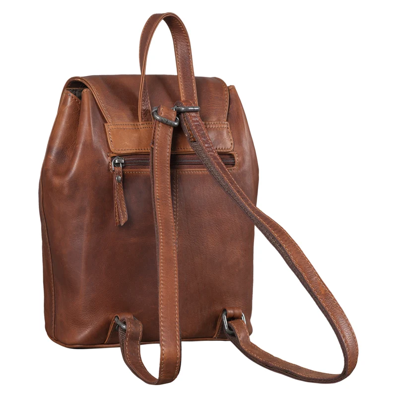 B-WARE "Fiona" Daypack Rucksack Damen Leder