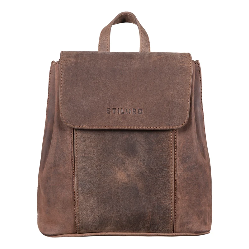 B-WARE "Fiona" Daypack Rucksack Damen Leder