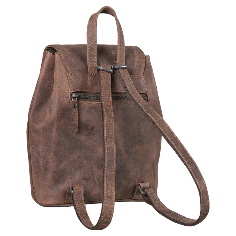 B-WARE "Fiona" Daypack Rucksack Damen Leder