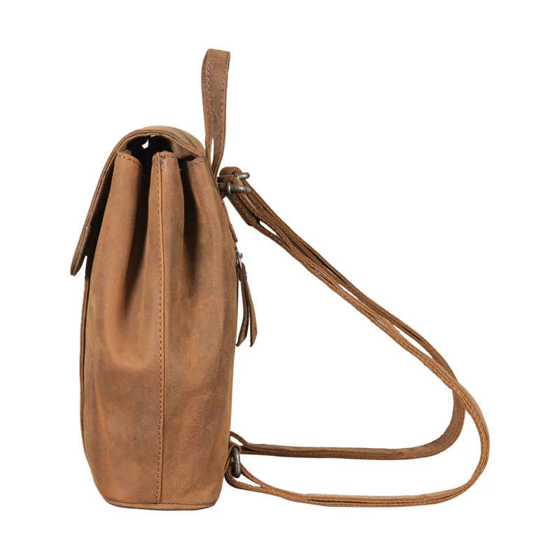 B-WARE "Fiona" Daypack Rucksack Damen Leder