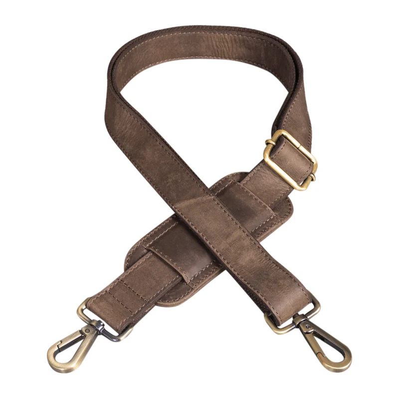 B-WARE Taschengurt Leder ohne Polster Vintage