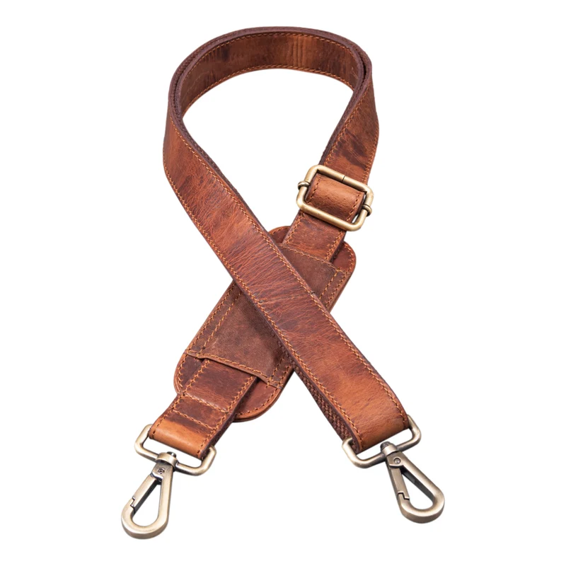 B-WARE Taschengurt Leder ohne Polster Vintage