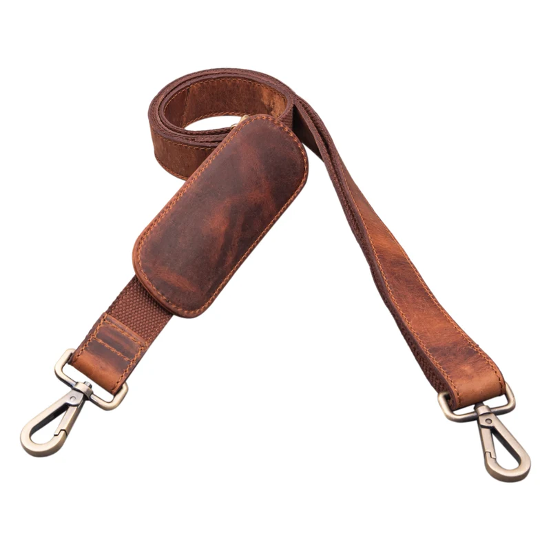 B-WARE Taschengurt Leder ohne Polster Vintage