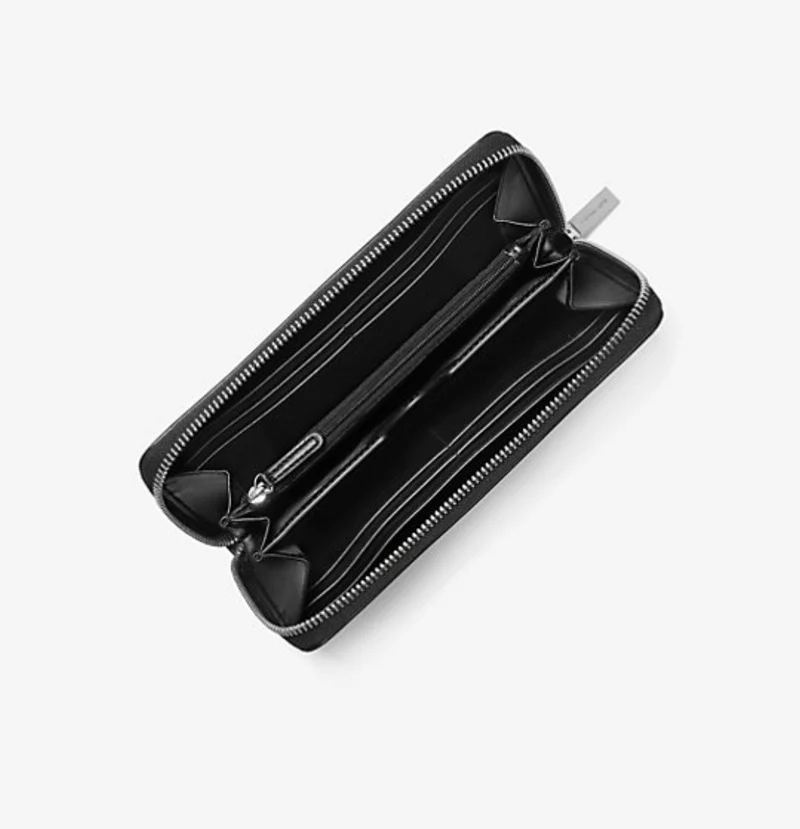 MICHAEL KORS - HENRY LEATHER WALLET schwarz