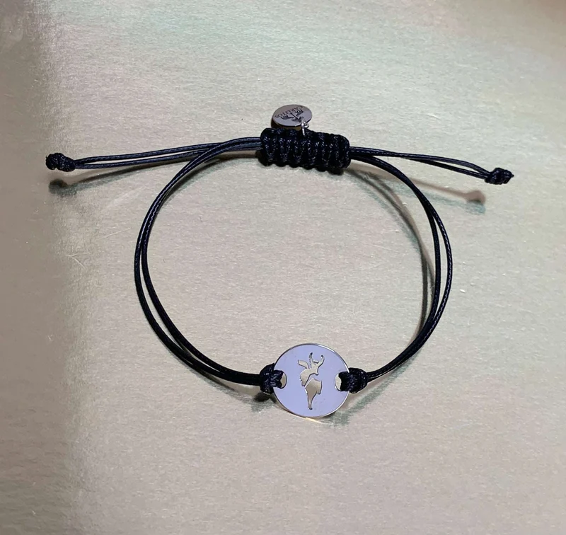 Armband HOF WATERKANT Silber & Schwarz