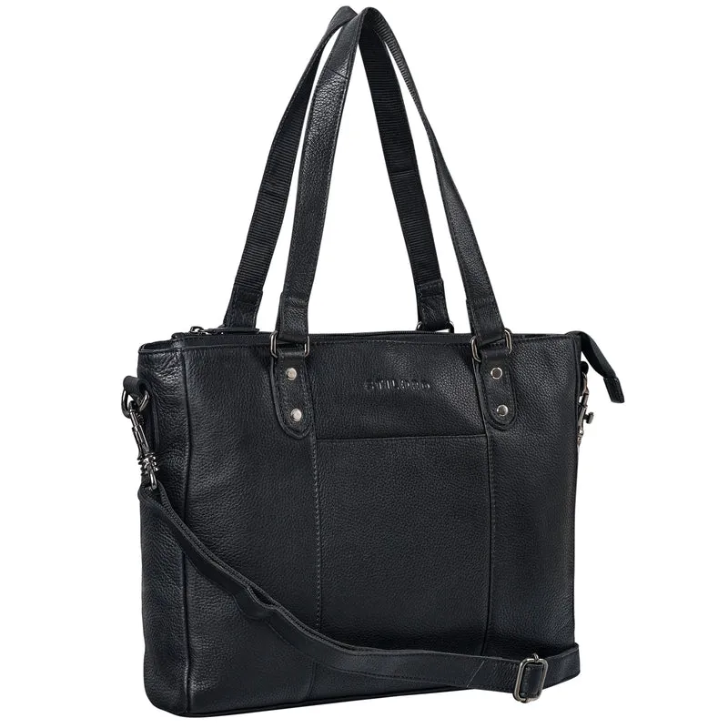 B-WARE "Joy" Leder Shopper Damen Handtasche
