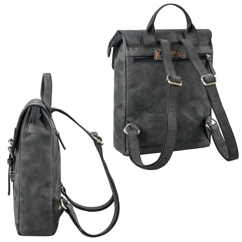 "Nala" Kleiner Damen Leder Tagesrucksack Freizeit City Rucksack