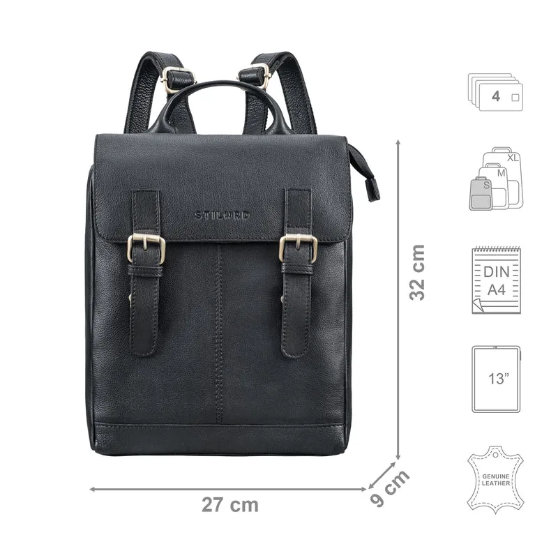 "Nala" Kleiner Damen Leder Tagesrucksack Freizeit City Rucksack