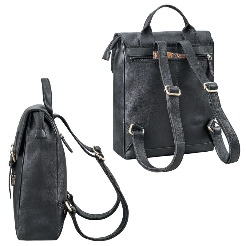 "Nala" Kleiner Damen Leder Tagesrucksack Freizeit City Rucksack