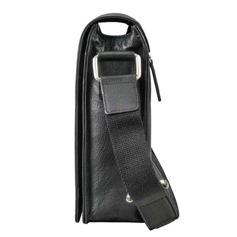 "Akito" Umhängetasche Herren Leder Klein - Herrentasche aus Echtleder