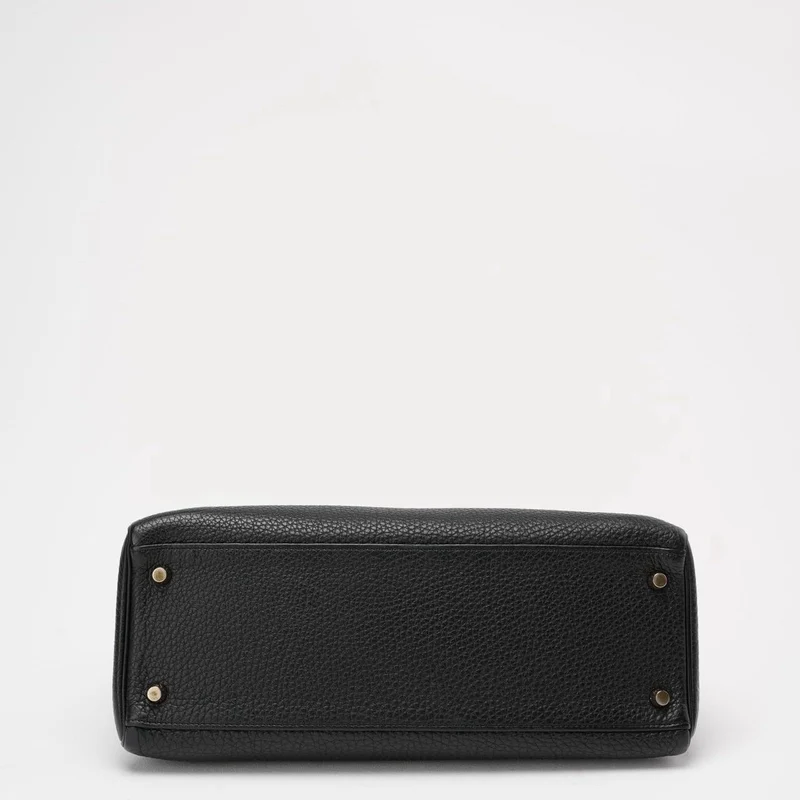 Hermes Black Kelly 32 Retourne Togo Leder 2011