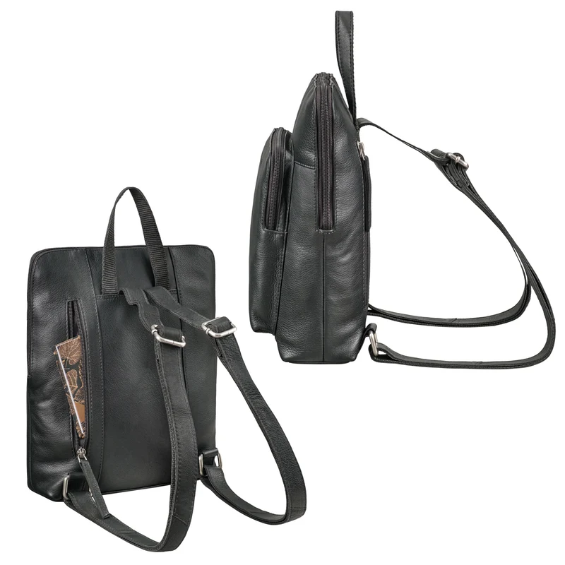"Ari" Kleiner City Rucksack Damen Leder