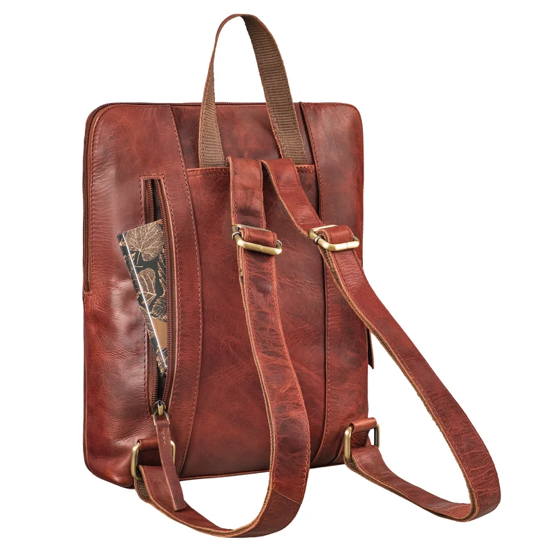 "Ari" Kleiner City Rucksack Damen Leder