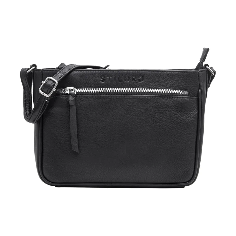 B-WARE "Lilia" 2-in-1 Umhängetasche Damen Handtasche Leder