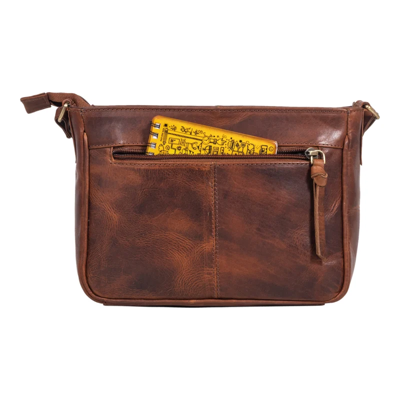 B-WARE "Lilia" 2-in-1 Umhängetasche Damen Handtasche Leder