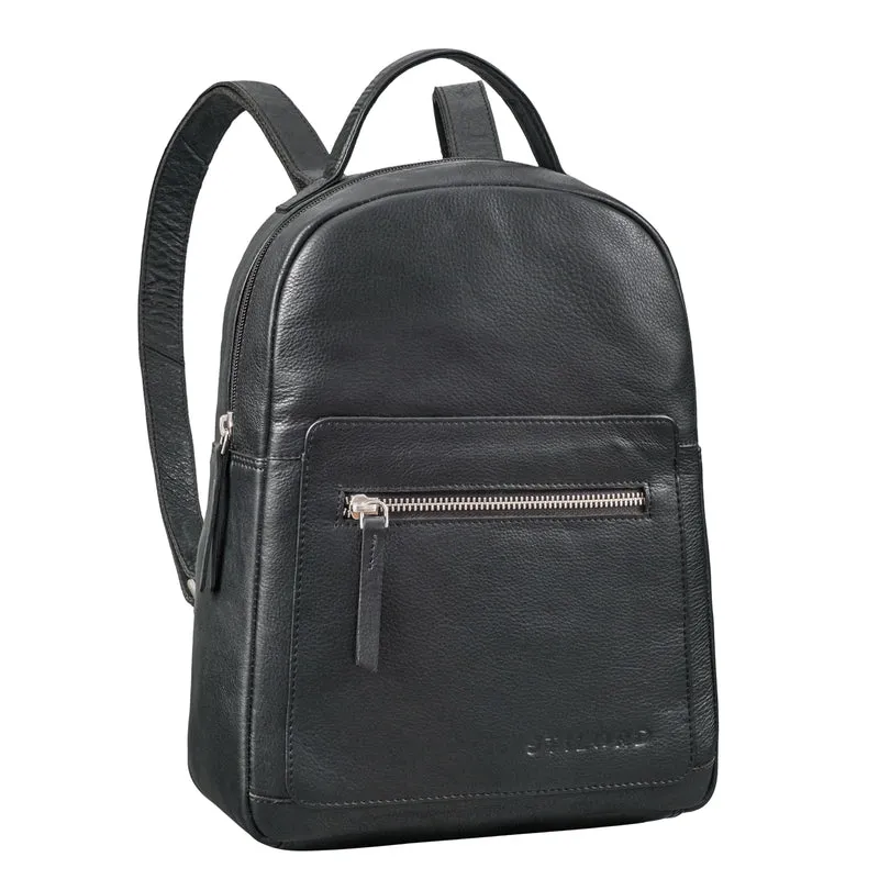 "Luisa" Kleiner Lederrucksack Damen Echtleder Rucksack Cityrucksack