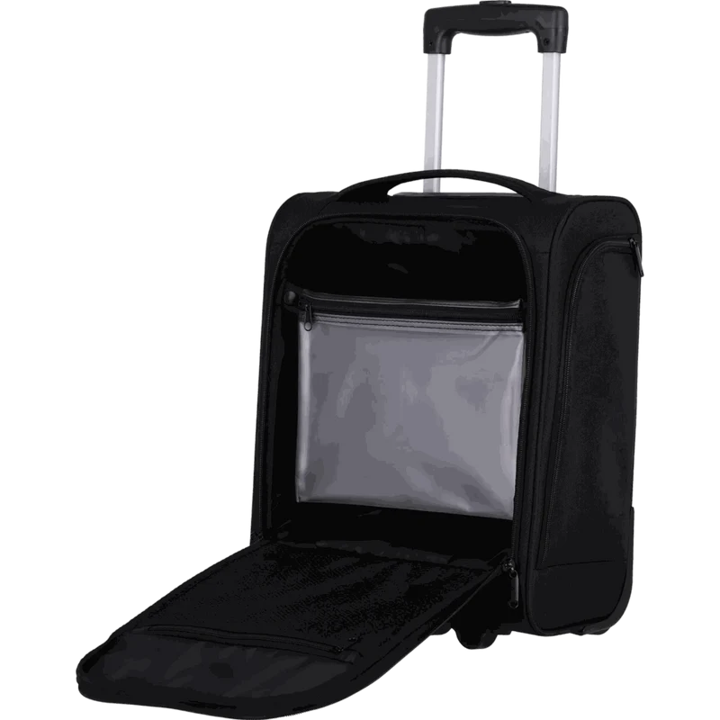Travelite Cabin 2-Rollen Underseater Bordtrolley XS 43 cm -Schwarz