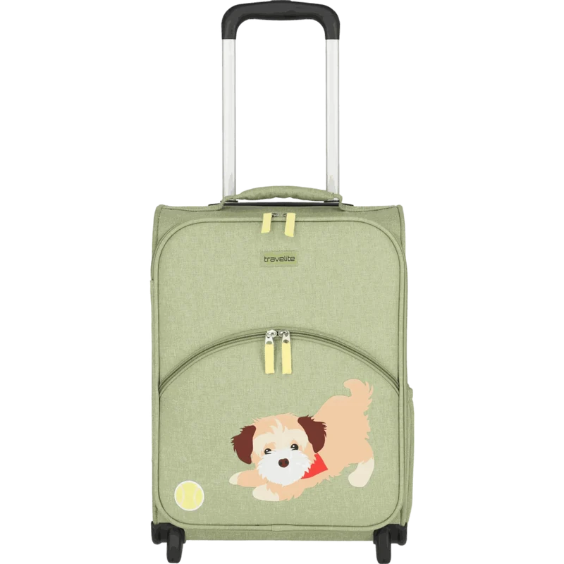 Travelite Youngster 2-Rollen Kindertrolley XS 44 cm -Hund