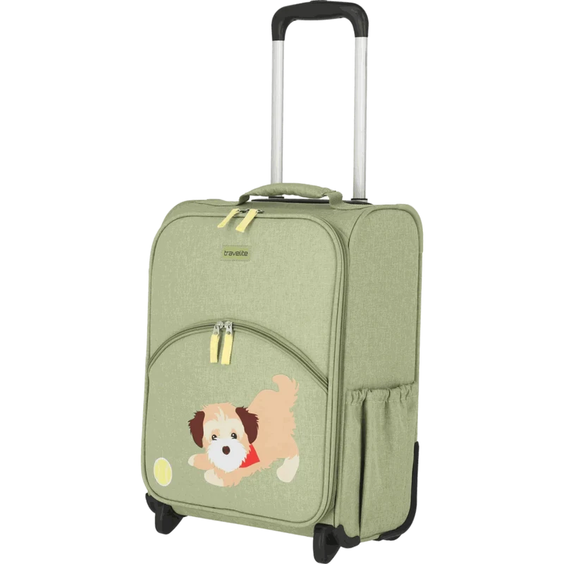 Travelite Youngster 2-Rollen Kindertrolley XS 44 cm -Hund